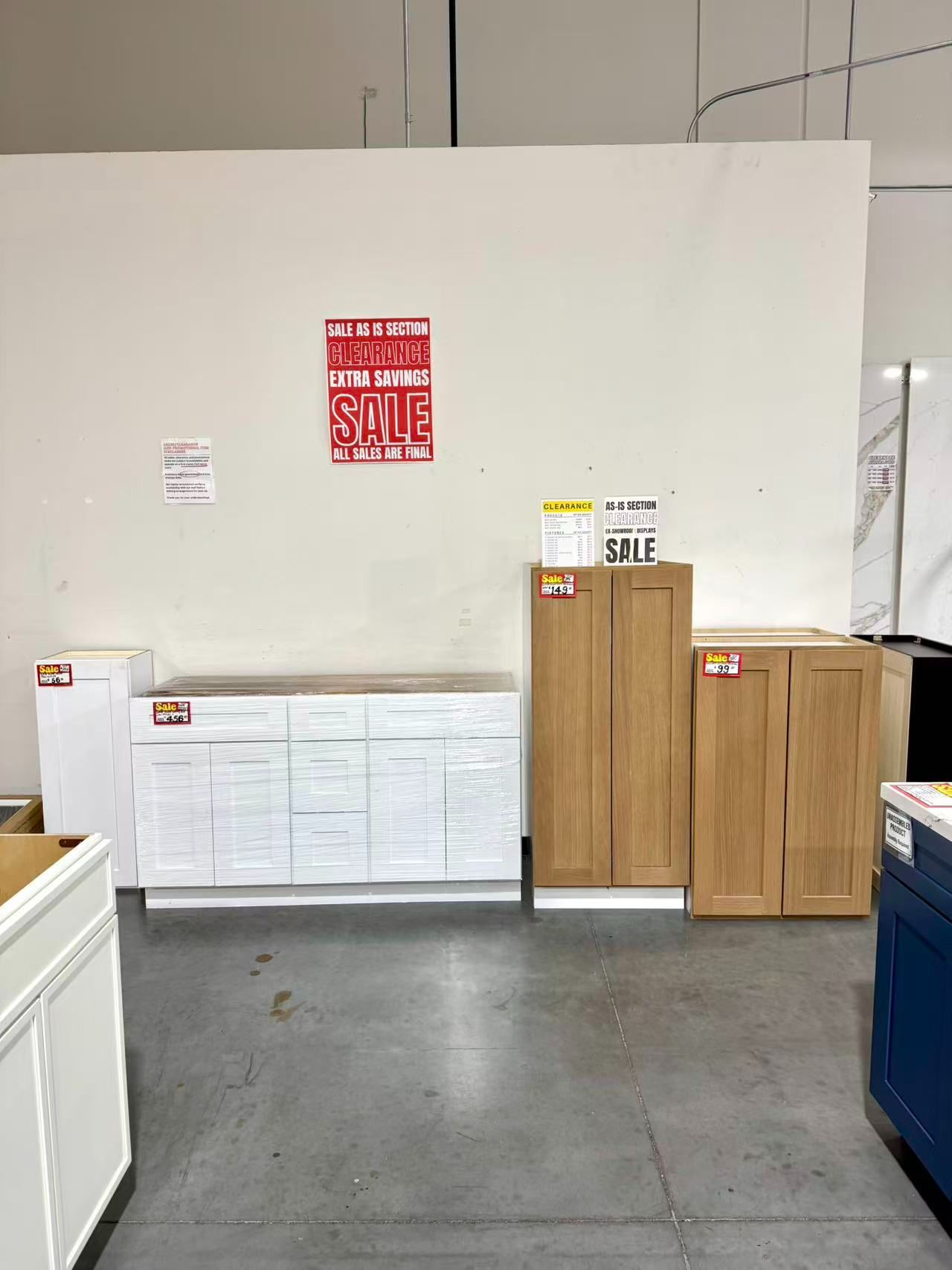 NEW Updated💥Almost 90% OFF Final Markdown Solid Wood Cabinets, Floorings, Vanities, Sinks, Countertops! While Supplies Last!