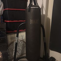 Boxing Bag and Stand