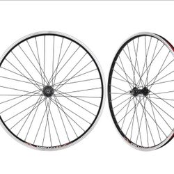 NEW Venzo Bicycle Mountain Bike 26 inch Rims MTB Wheelset Front & Rear Wheelset Bolt-on