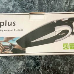 New In Box Vacplus Wet Dry Vac Car Vacuum Cleaner DC 12V Portable Handheld