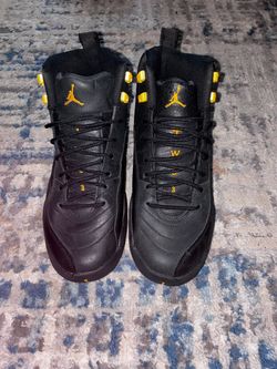 Jordan 12 black taxi