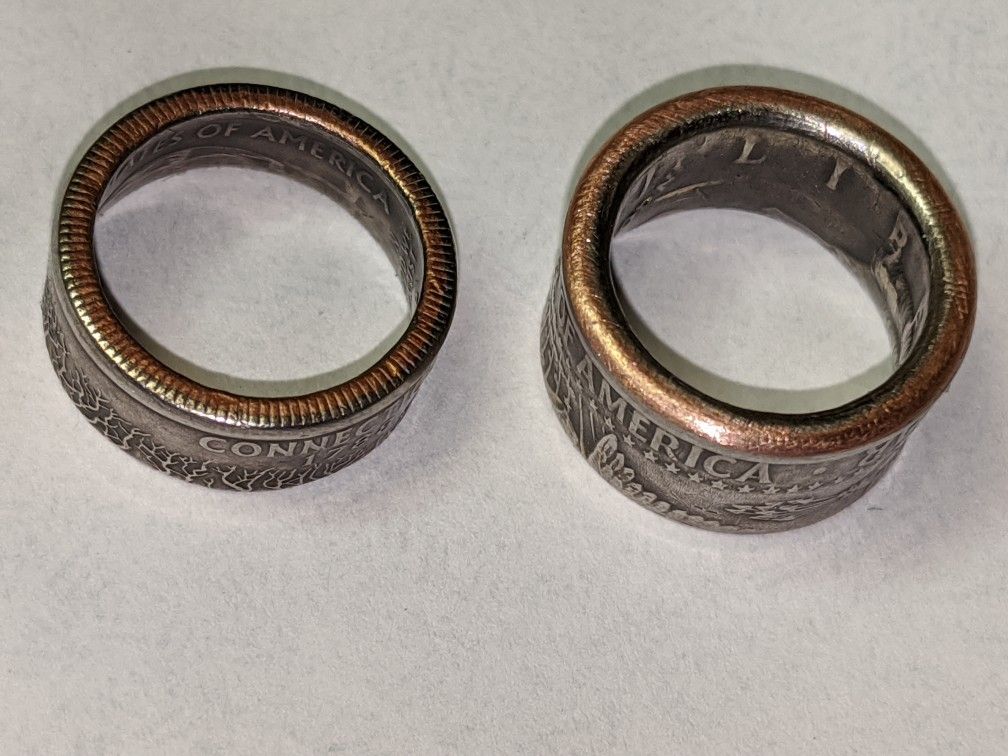 Size 4&4.5 coin ring s