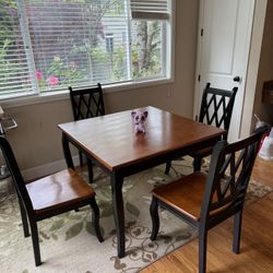 Breakfast Table And Chair Set 
