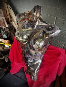 Unique Statues Of Breast By Local Artist