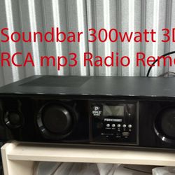 Soundbar Entertainment Pyle 300 Watt