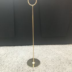 Table Numbers And Gold Number Holders 