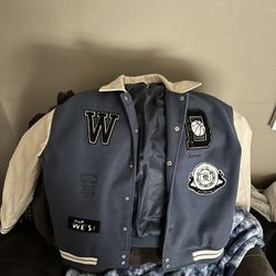 Topman Lettermen’s Style Jacket From Nordstrom 