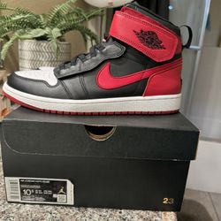 Jordan 1 FlyEase Bred White Toe