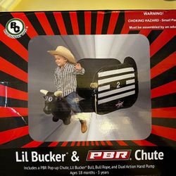 Brand New Never Opened Toy Lil Bucker & PBR With chute For Age 18months To 3yrs