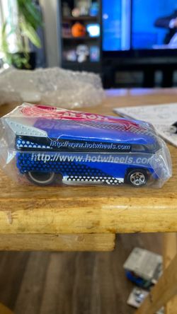 Hot Wheels Blue Die-Cast Car in Package
