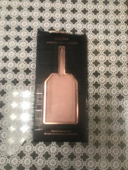 Calpak Luggage Tag and Charger