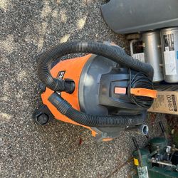 Ridgid vac