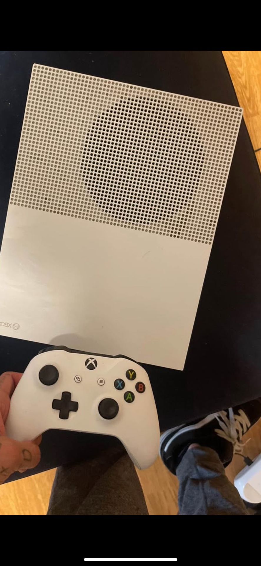 Xbox One S 500GB Console – Great Condition + Cables Included