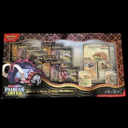 Pokemon Paldean Fates Great Tusk Ex & Iron Treads Ex Premium Collection
