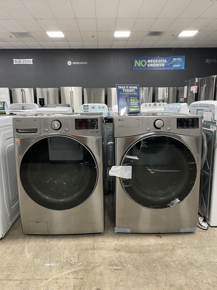 LG Front Load Washer And Dryer Set