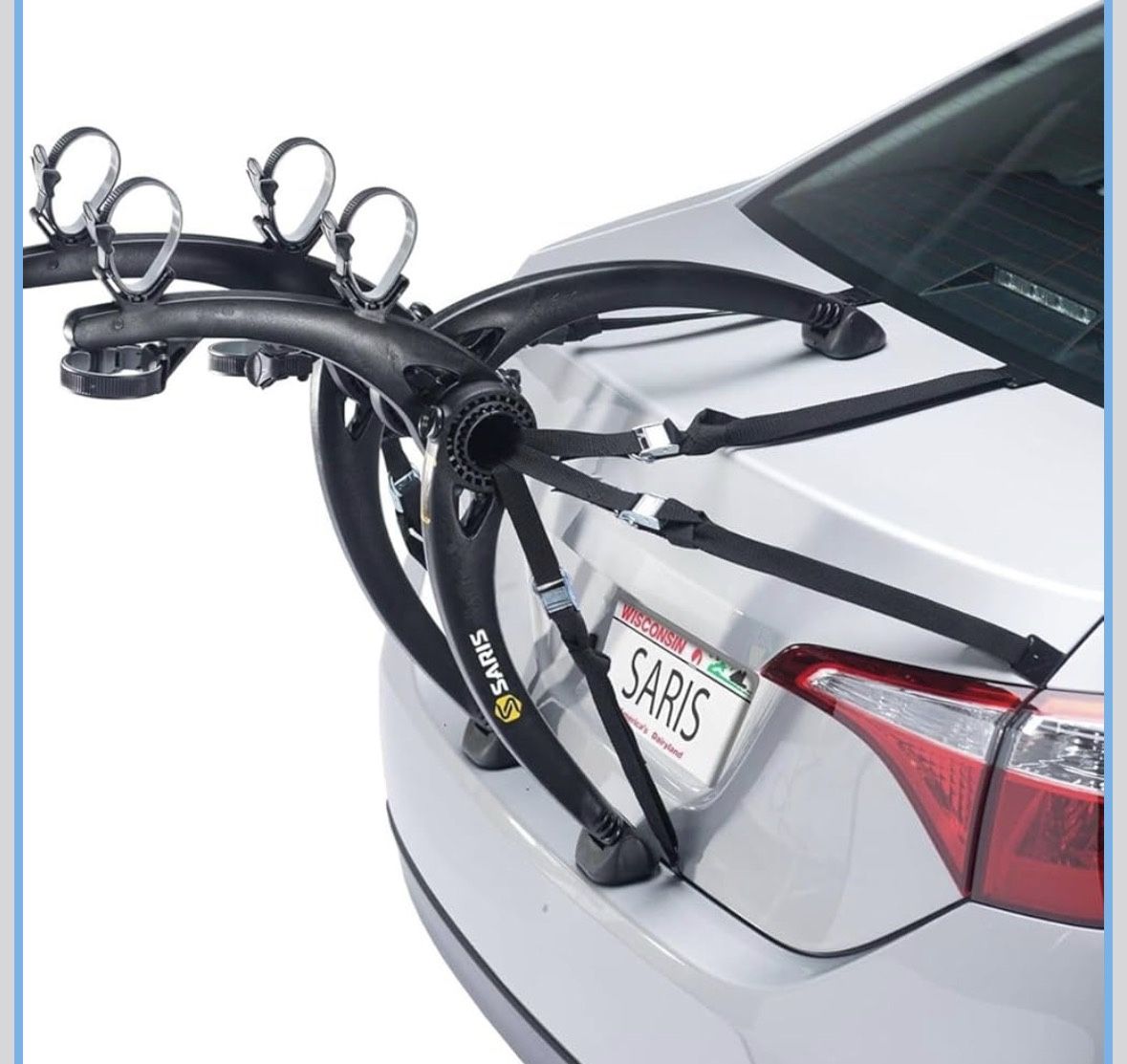Trunk Bike Rack 2 Bicycles