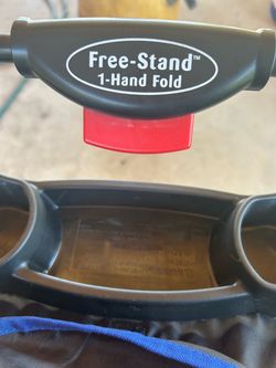 Stand 1-Hand Fold Stroller Handle