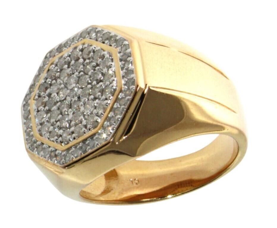 Diamond Ring With Appraisal. Size 10.