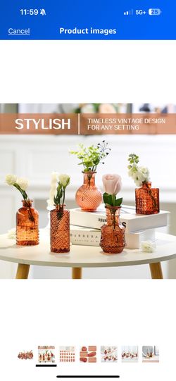 Vase Center Piece For Table Decorations