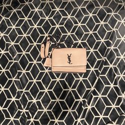 Pink YSL purse