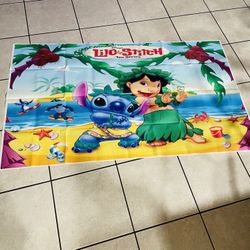 Lili & Stitch Happy Birthday Banner