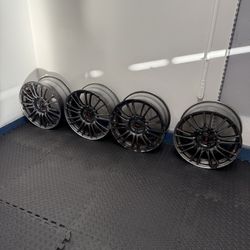 SUBARU OEM BBS WHEELS 18 X 8.5 