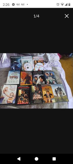 DVDs Terminator 2 Plus 2 Rare VHS Blade Runner original 1980s and Arsenic and Old Lace in color excellent condition