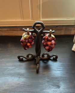 Grape hanging salt and pepper shakers