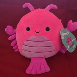 Squishmallows Original 10 " B7 9"- Cordea The Hot Pink Lobster