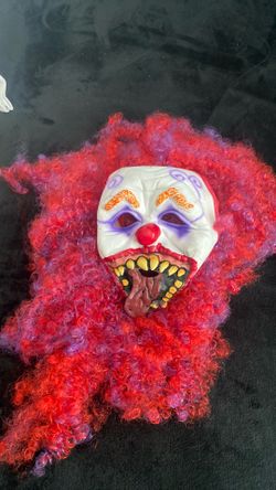 Halloween Clown mask/ mascara de pasado para Halloween