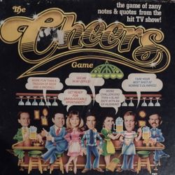 The CHEERS game By TSR 1987 Board  Game