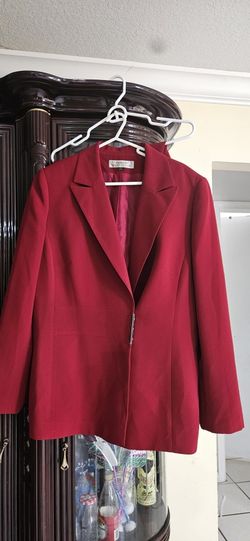 Tahari Arthur S. levine red suit