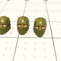 Head sculpts. 1/18 Or 4inch Figure Head Replacement