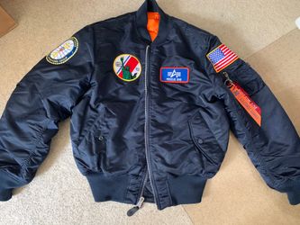 Alpha Industries MA-1 USCG DOG FLIGHT  JACKET 