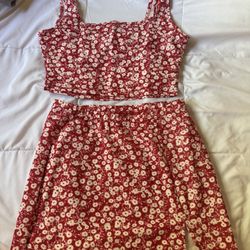 Two Piece Skirt Set