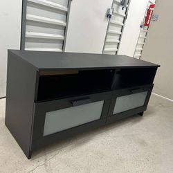 TV unit, black,