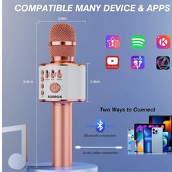 Wireless Bluetooth Karaoke Microphone 3_1 Portable