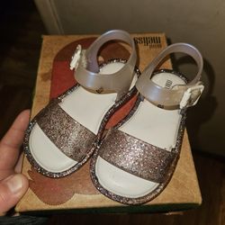 Mini Melissa 6c Glitter Sandal