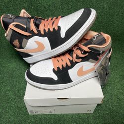 Jordan mid Peach Mocha 