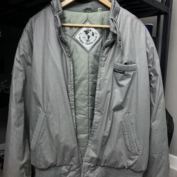 Gray Puffer/ Bomber Jacket