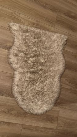 Faux Sheepskin Rug