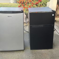 Two Mini Fridges 