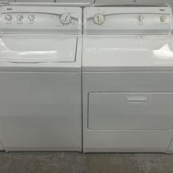 Matching Super Capacity Washer Dryer Set 