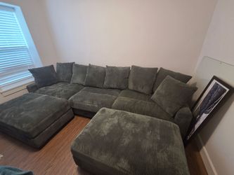 Corduroy Couch 127" x 38"