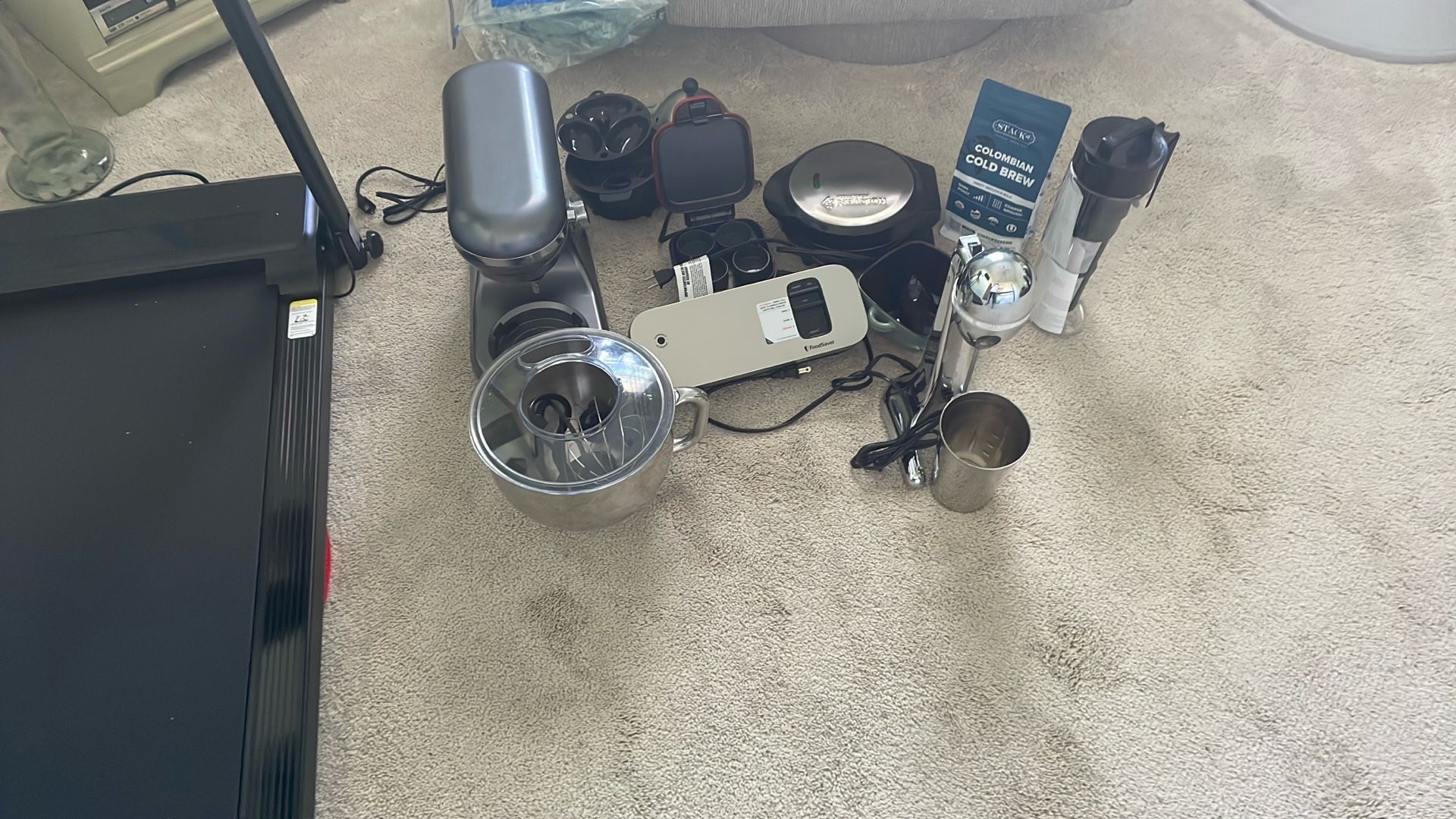 Kitchen electrics must be gone by Monday afternoon