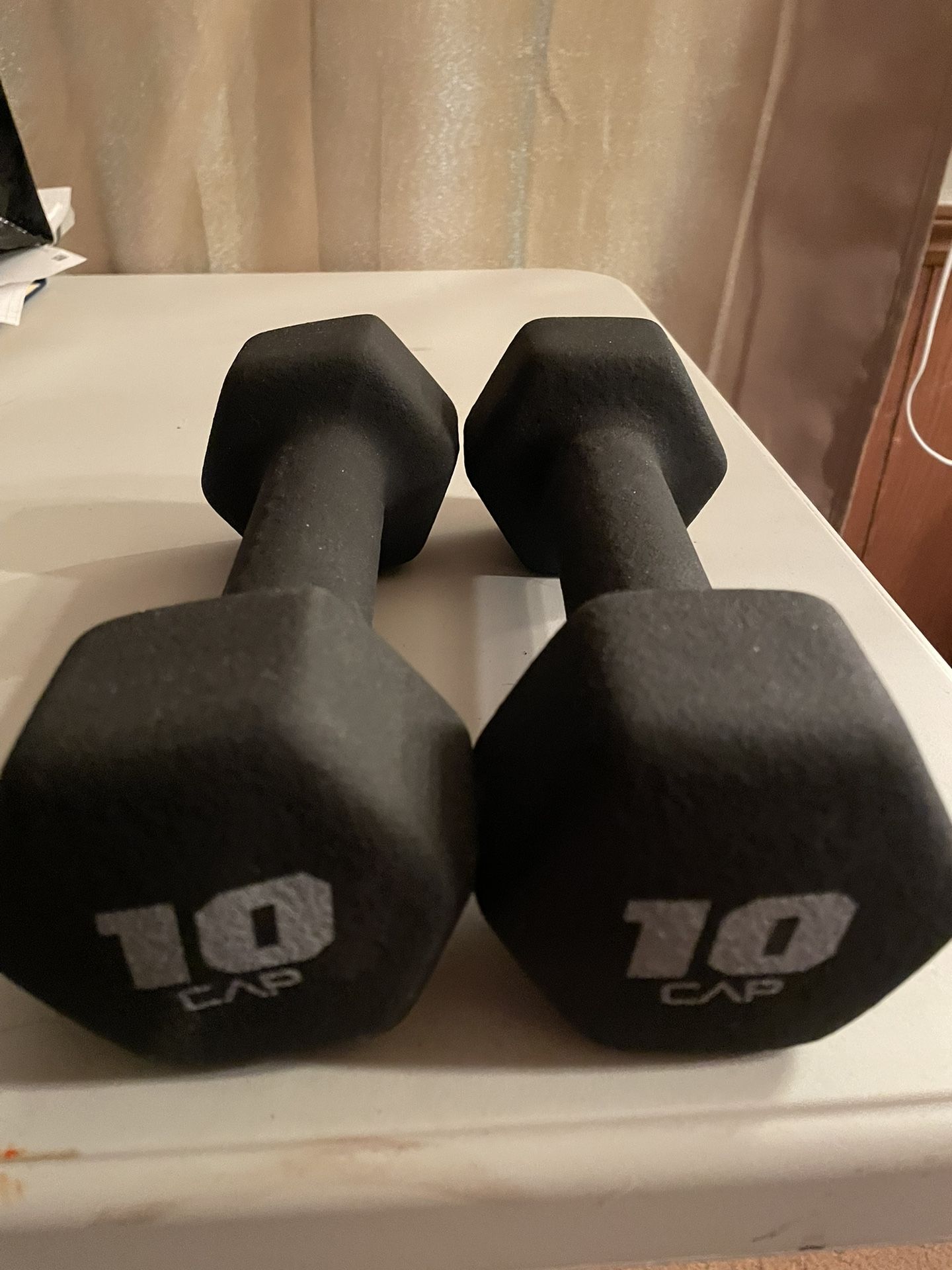 Pair Of 10# Dumbbells