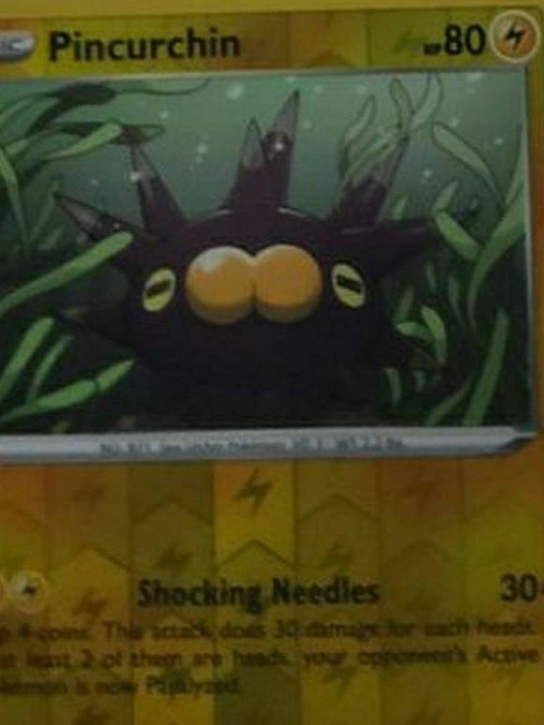Pincurchin Pokemon Card