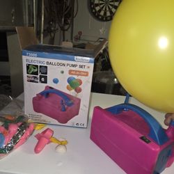 Electric Balloon Pump Set 