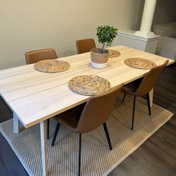 Table and chairs