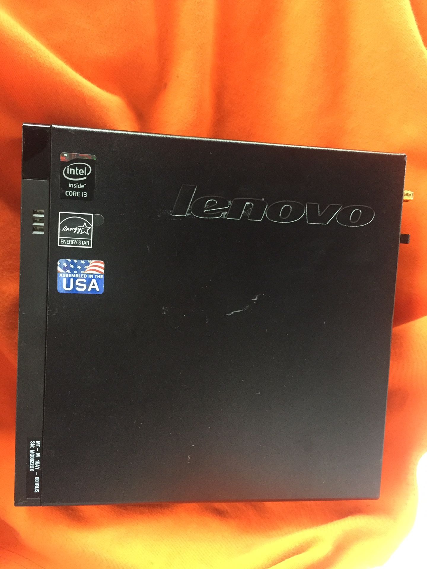 Lenovo thinkcentre micro desktop computer